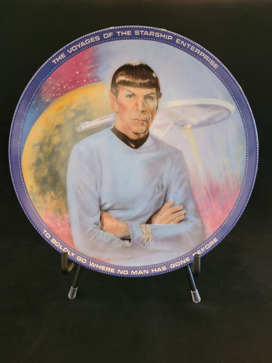 Mr. Spock Star Trek Collector's Plate