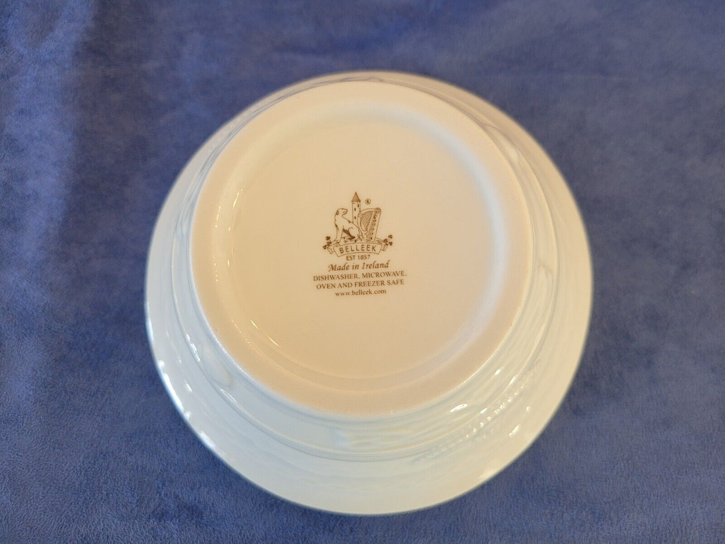 Belleek Classic Claddagh Cereal Bowl