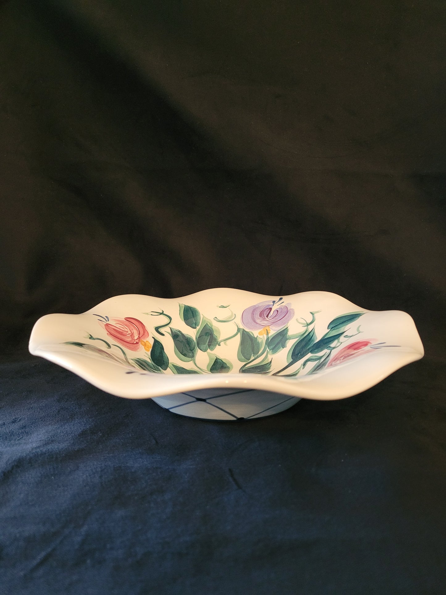 Gail Pittman Annabella Floral Fluted Bowl