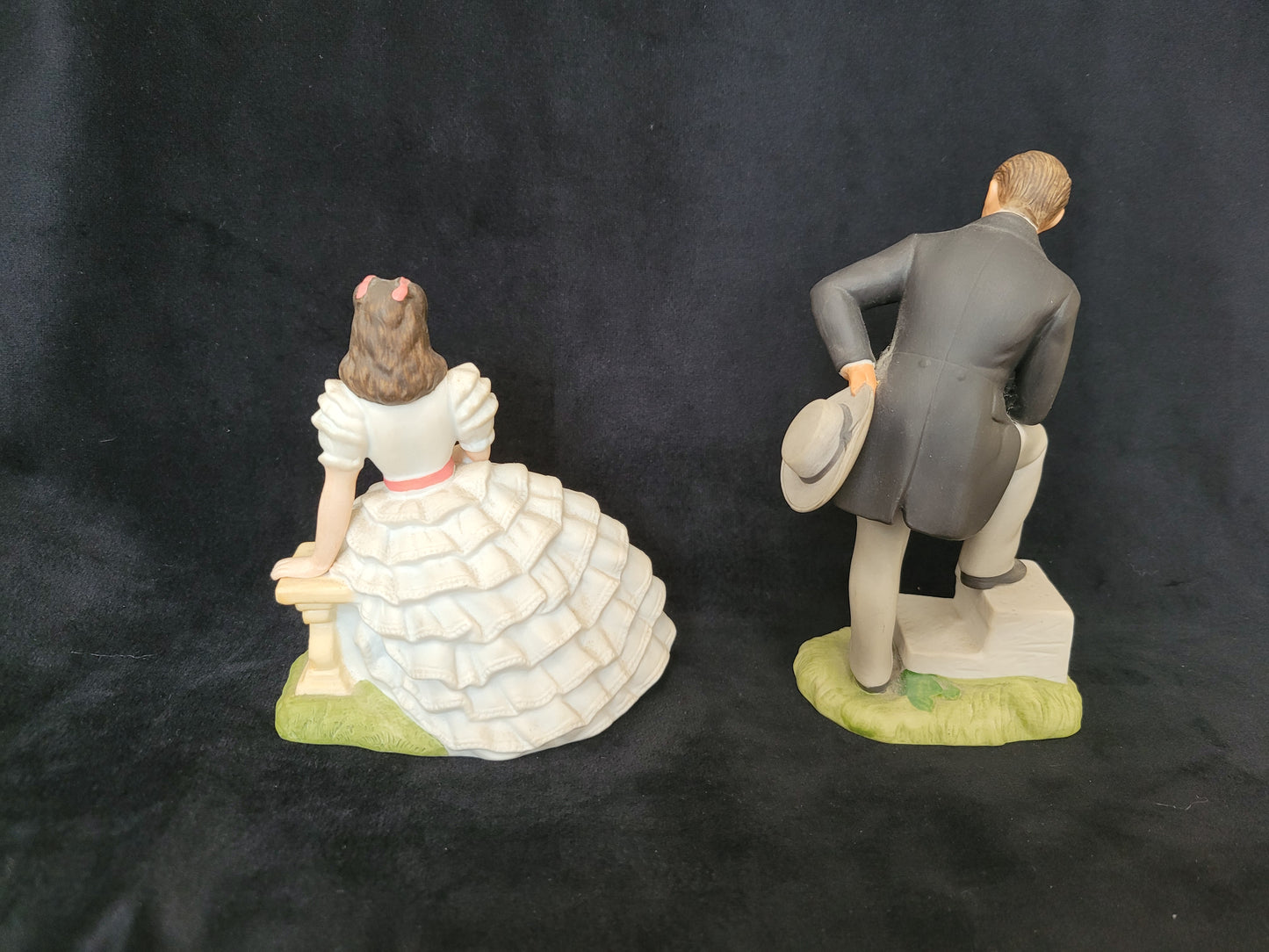 Scarlett O'Hara and Rhett Butler Avon Images of Avon Figurines