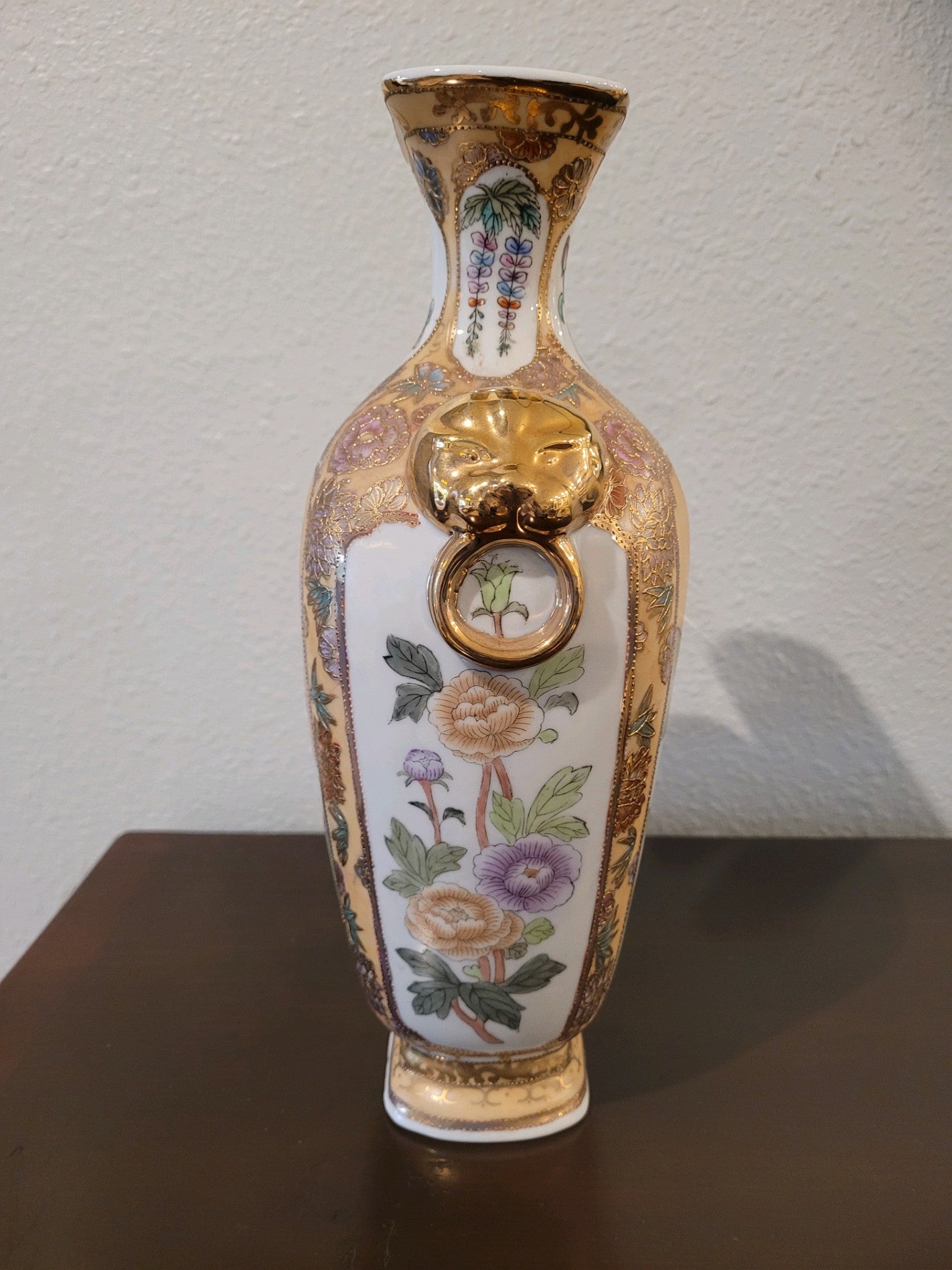 Hand Painted Nippon Mantle Vase