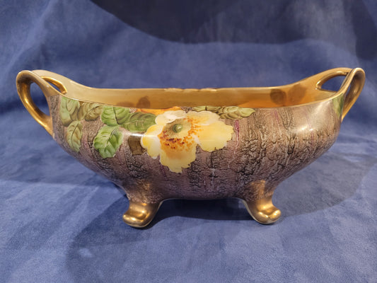 Nippon Footed Antique Centerpiece Bowl