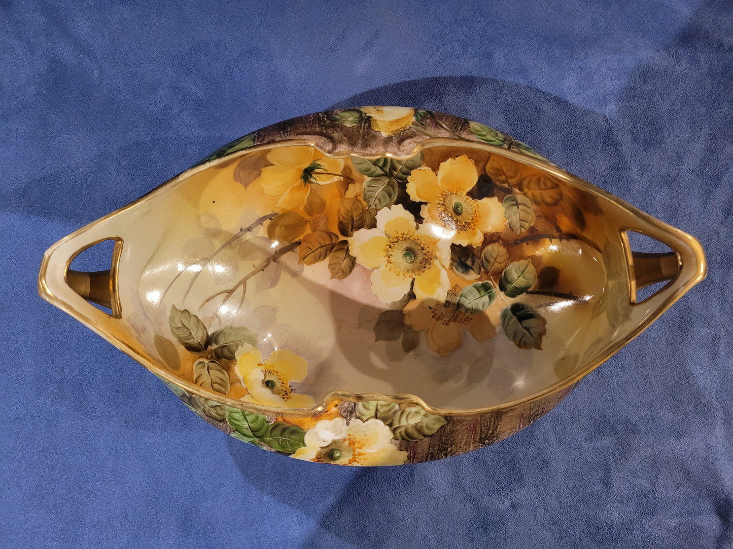 Nippon Footed Antique Centerpiece Bowl