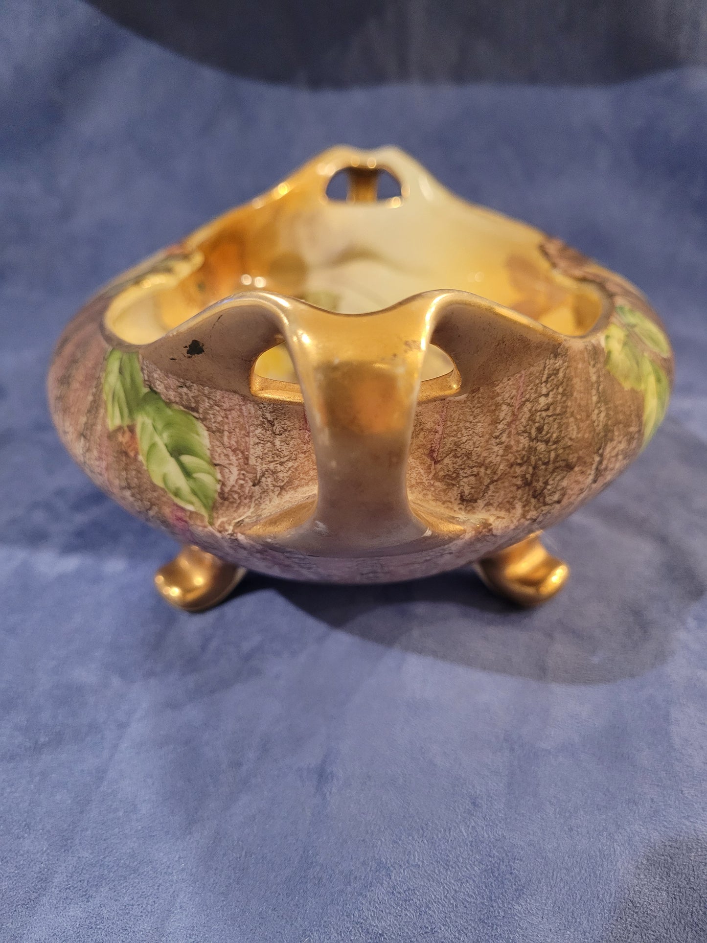 Nippon Footed Antique Centerpiece Bowl