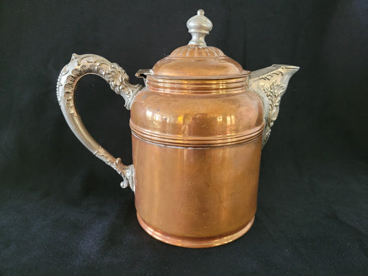 Rochester Stamping Company Copper Coffee Pot