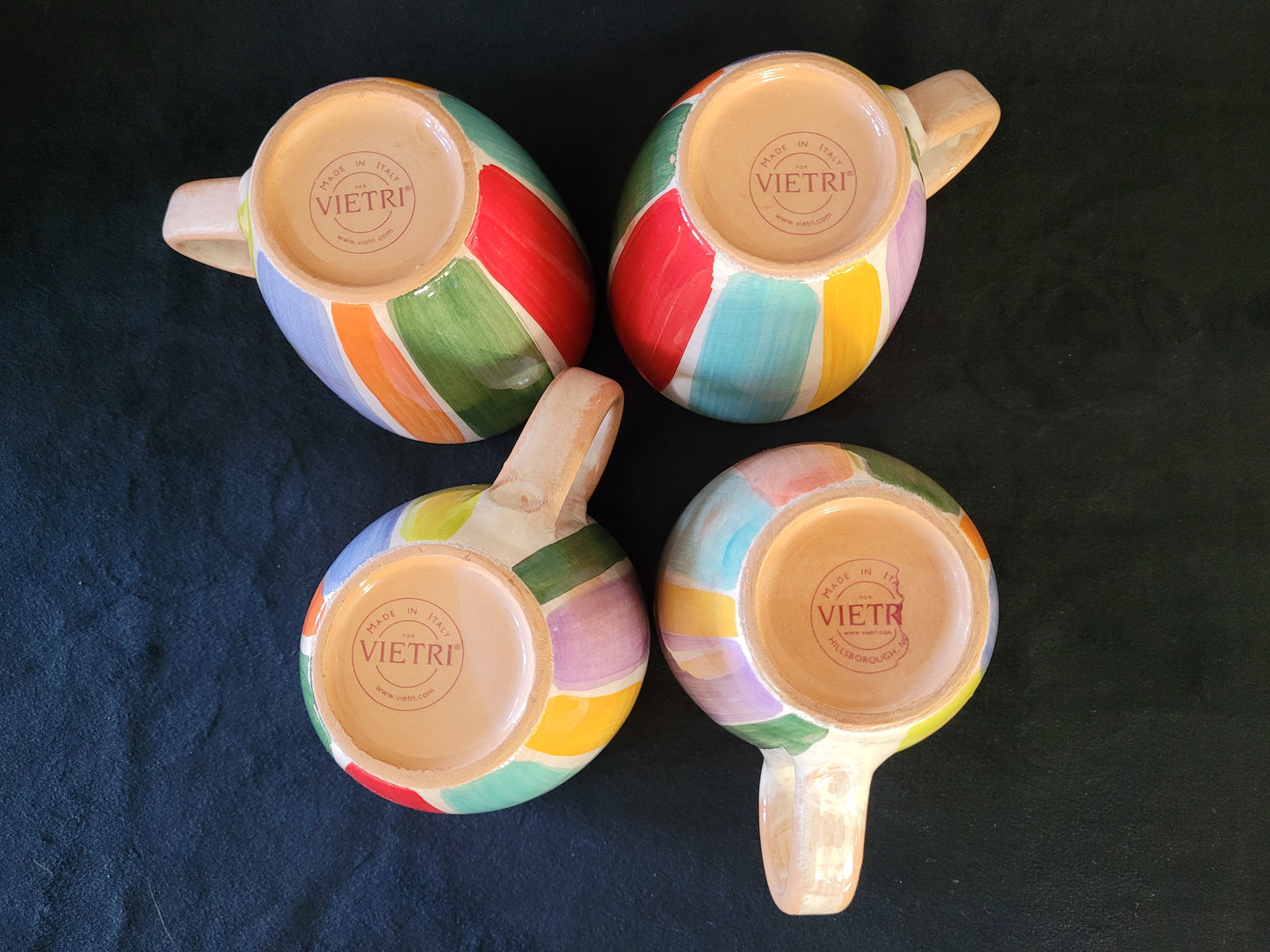 Vietri La Fenice Multicolor Mug Set